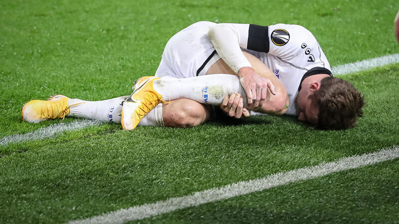 Schwere Verletzung? <a href='/de/daten/news/fussball/lask/' class='tag'>LASK</a> bangt um Marko Raguz