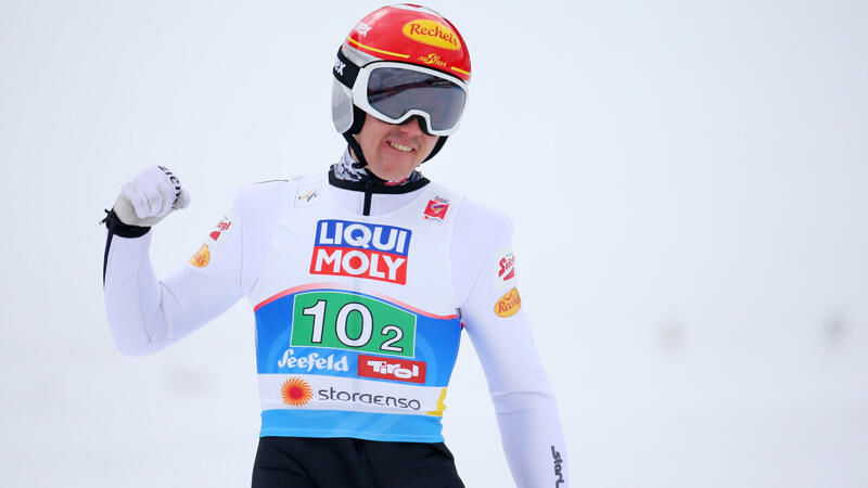 Kombinierer Seidl zurück auf der Großschanze