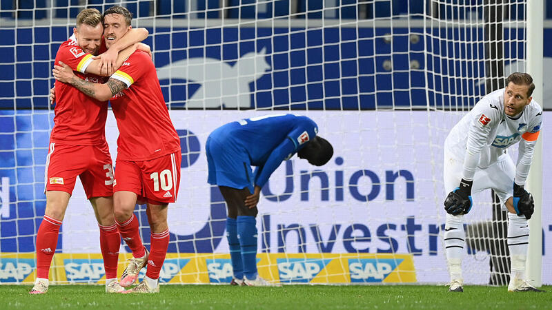 Union besiegt Hoffenheim in Überzahl