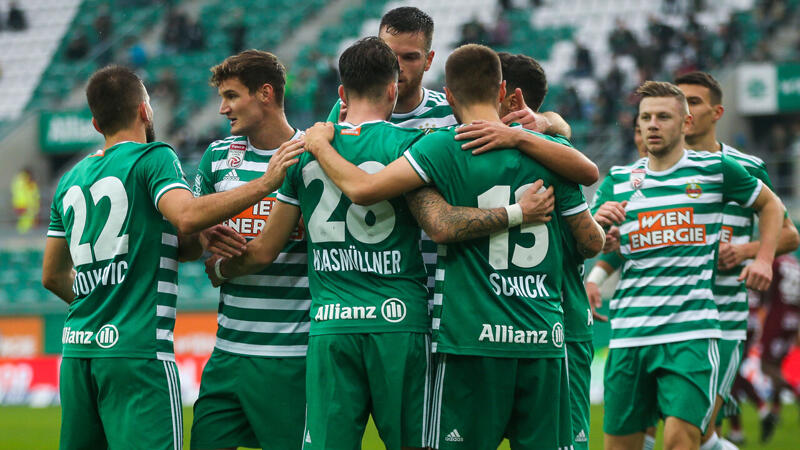 Rapid rehabilitiert sich gegen Altach