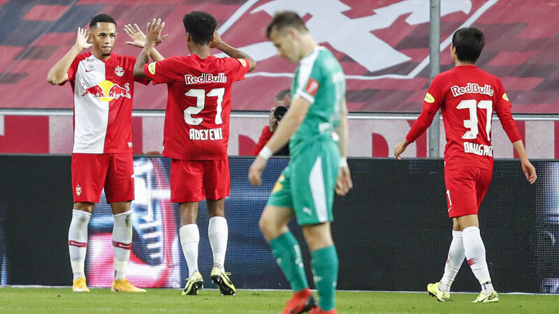 Salzburg schießt <a href='/de/daten/news/fussball/wsg-tirol/' class='tag'>WSG Tirol</a> trotz Rotation ab