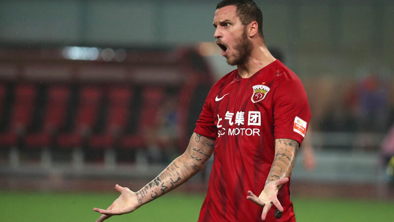 Blutige Nase für Arnautovic im Shanghai-Derby
