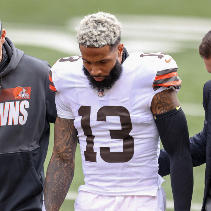NFL: Saisonaus für Star-Receiver Beckham Jr.