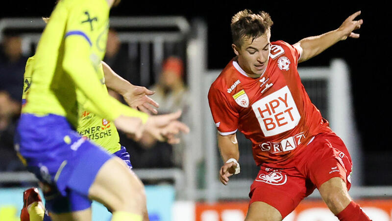 Kreuzbandriss bei <a href='/de/daten/news/fussball/gak/' class='tag'>GAK</a>-Stammkraft Benny Rosenberger