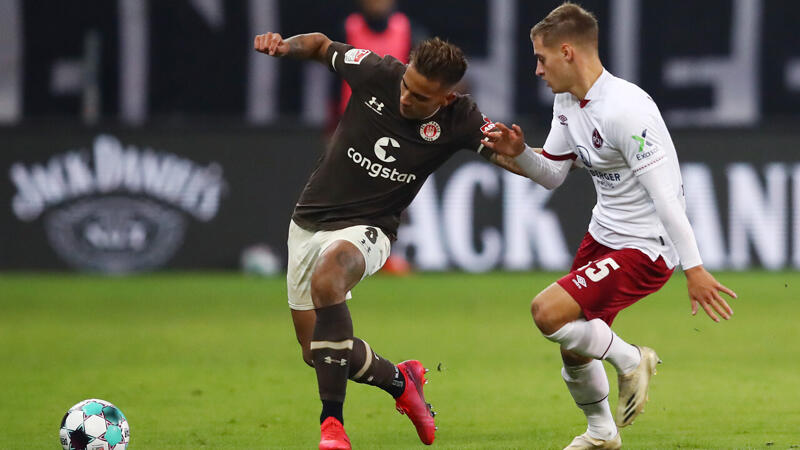 St. Pauli und Nürnberg trennen sich Unentschieden