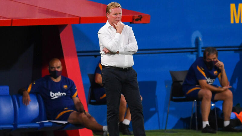 Koeman sieht sein Team als CL-Außenseiter