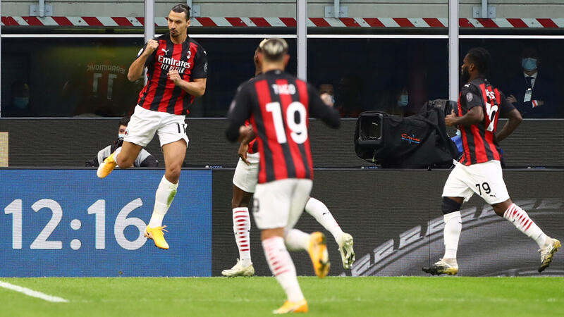 Ibra entscheidet Mailand-Derby für <a href='/de/daten/news/fussball/ac-milan/' class='tag'>AC Milan</a>
