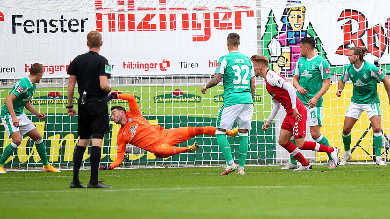 Lienhart-Tor für Freiburg gegen Werder