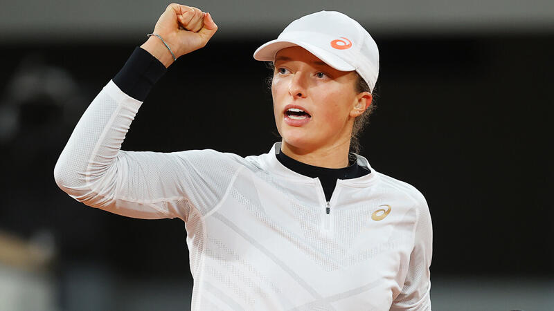 Halep-Bezwingerin Swiatek weiterhin on fire