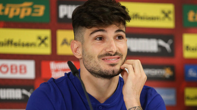 Fountas: "Bin glücklich bei Rapid"