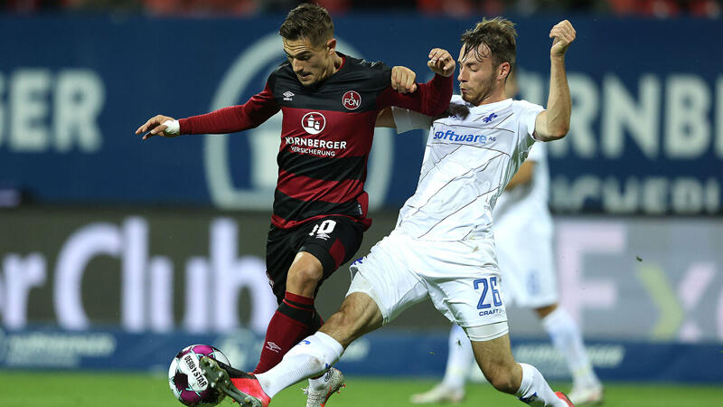 Darmstadt schockt Nürnberg in letzter Sekunde