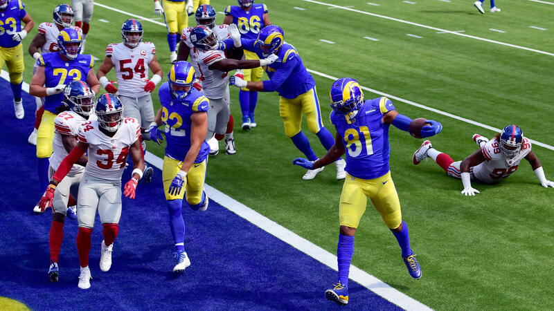 Giants vs. Rams: Rauferei nach Spielende 