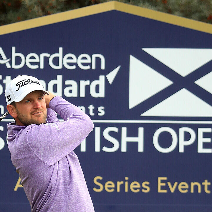 Wiesberger mit gutem Abschluss in Schottland