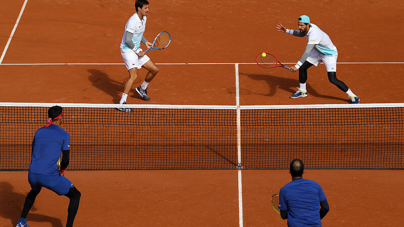 Melzer und Roger-Vasselin schrammen am Sieg vorbei