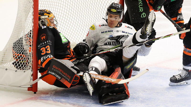 Schock für <a href='/de/daten/news/eishockey/graz99ers/' class='tag'>Graz99ers</a>! Goalie Ben Bowns lange out