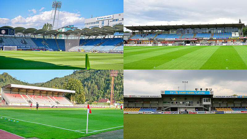 Sturm, <a href='/de/daten/news/fussball/gak/' class='tag'>GAK</a> und Co.: Die steirische Heimspiel-Krise