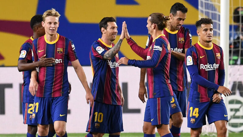 Starke erste Hälfte reicht Barcelona