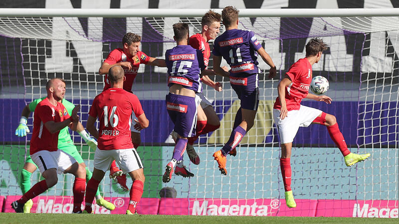 Admira holt bei Buric-Rückkehr Punkt bei Austria