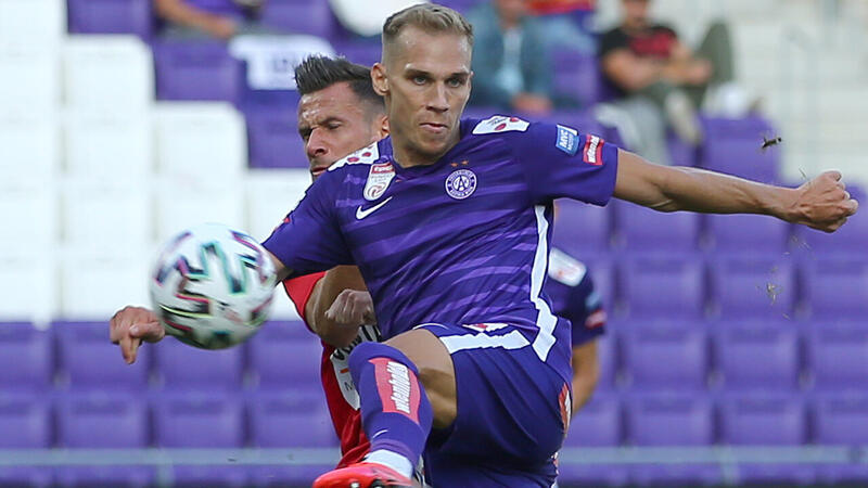 Austria Wien knackt Ried-Beton dank zweier Elfer