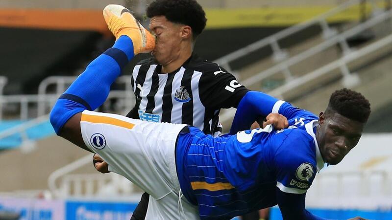 Brighton verpasst Newcastle eine kalte Dusche