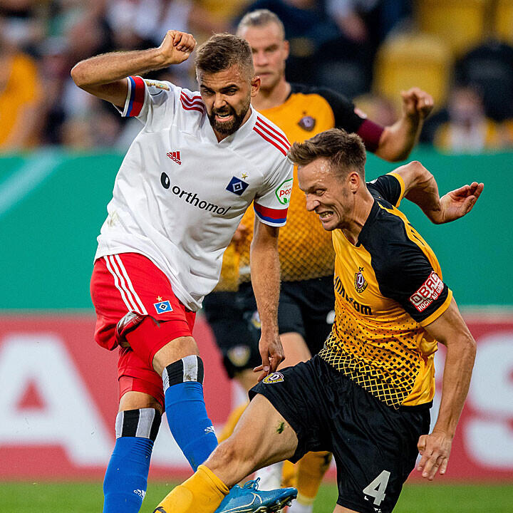 DFB-Pokal: Bittere HSV-Abfuhr in Dresden