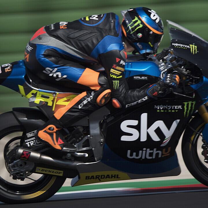 Luca Marini gewinnt Jubiläumsrennen in Misano