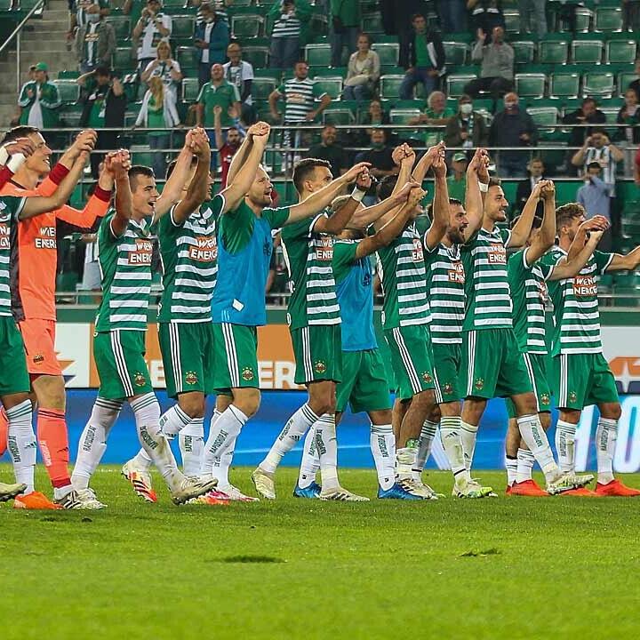 Rapid ohne Druck ins Millionenspiel