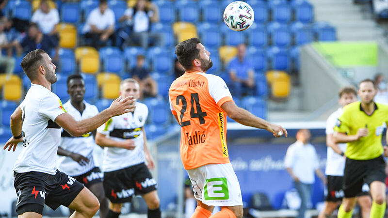 Tadic rettet Hartberg Punkt in Altach