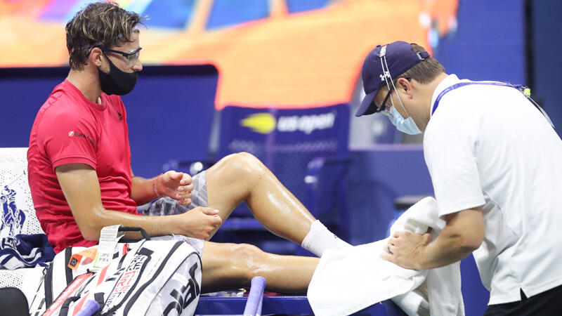 Fußverletzung: Das sagt Thiem-Physio
