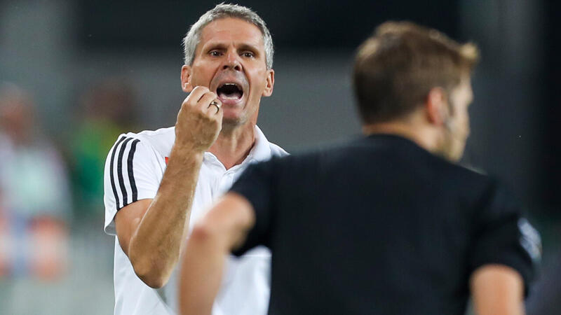 Rapid-Trainer Kühbauer sucht Haar in der Suppe