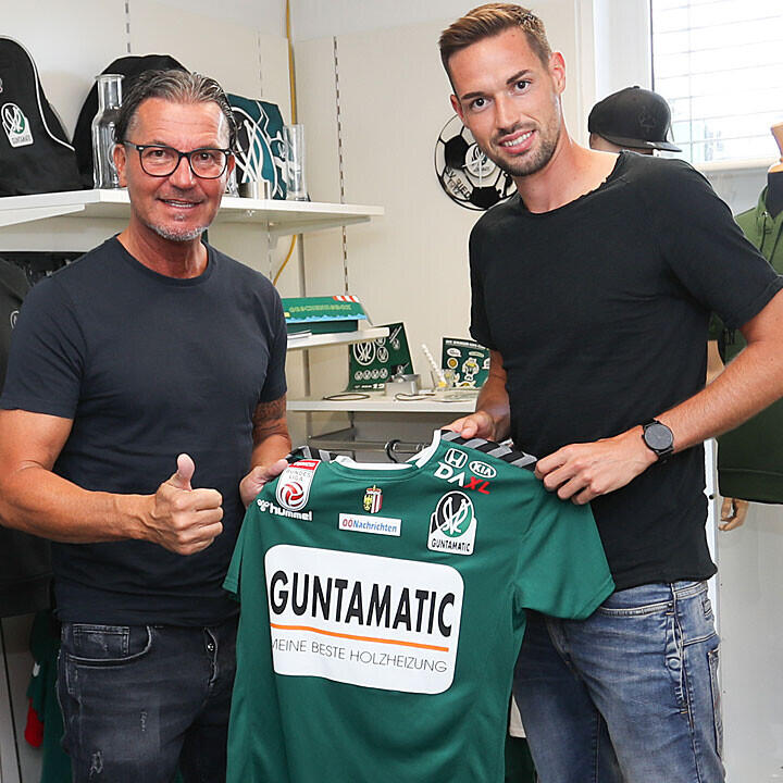 SV Ried angelt sich Sturm-Kicker