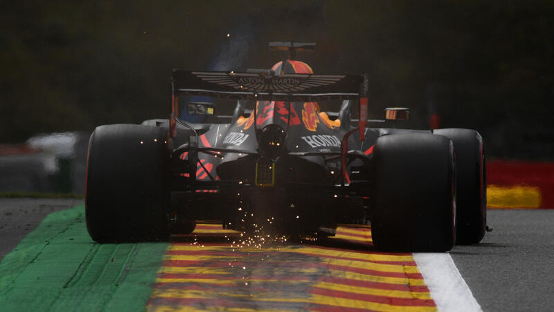 Red Bull im 2. Training für Belgien-GP voran