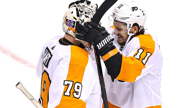 Shutout beschert Flyers 2:1-Führung in Serie