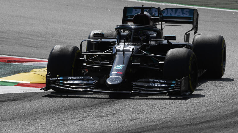 Start-Ziel-Sieg für <a href='/de/daten/news/lewis-hamilton/' class='tag'>Lewis Hamilton</a> in Spanien