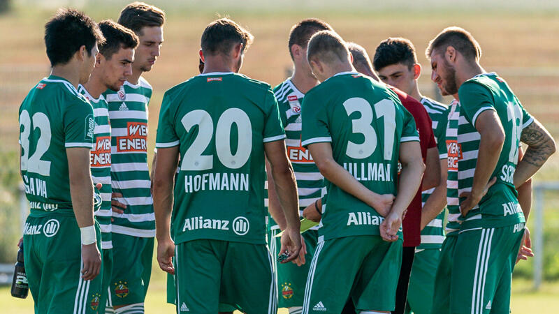 Rapid: Corona-Testreihe negativ