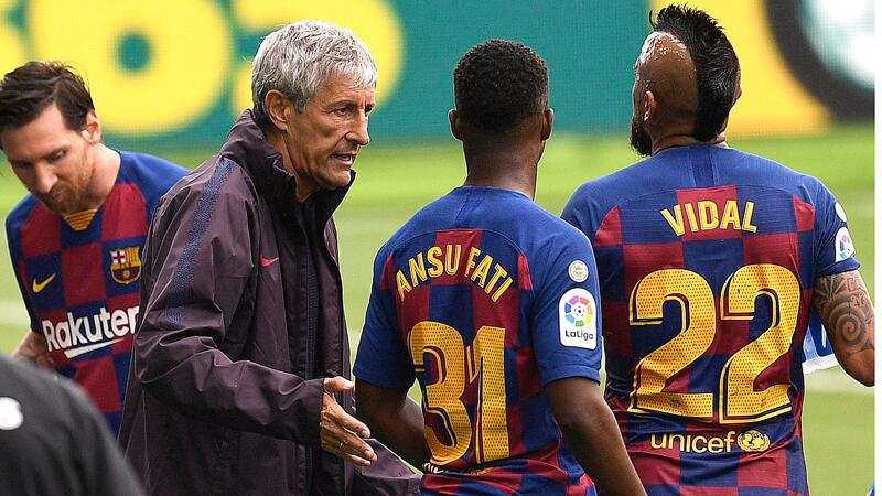 Barca-Trainer Setien: "Haben den Sieg verdient"