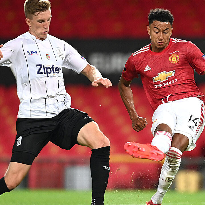 Knapper Sieg von Manchester United über den LASK