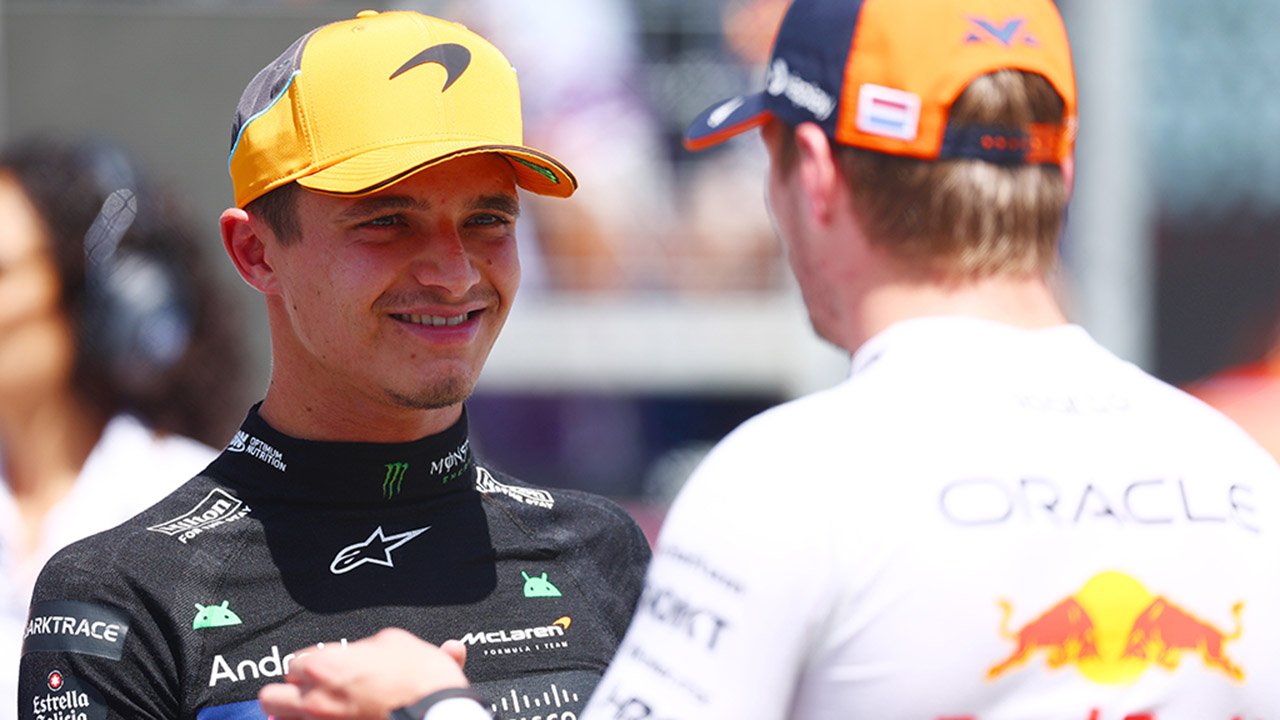 Norris versöhnlich! So hakten Verstappen und er den Crash ab