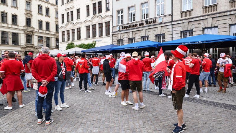 Die besten Fan-Bilder des Österreichs-Matchs in Leipzig