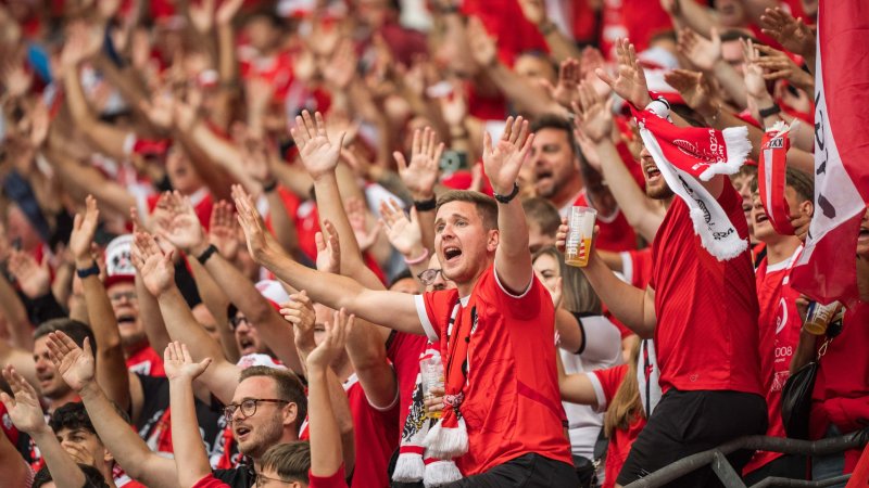 Die besten Fan-Bilder des Österreichs-Matchs in Leipzig