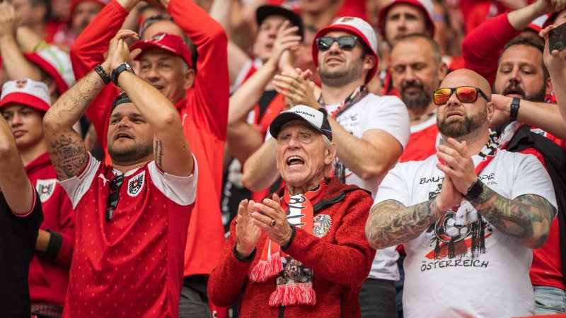 Die besten Fan-Bilder des Österreichs-Matchs in Leipzig