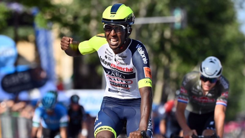 Premiere! Girmay gewinnt als erster Afrikaner Tour-Etappe