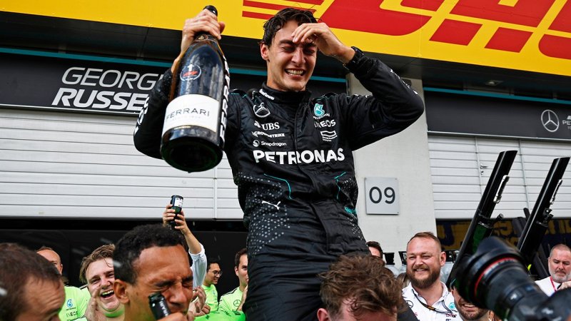 Totos Geschrei kostete Russell fast den Sieg