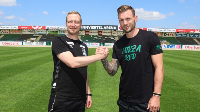SV Ried holt Rapid-Routinier an Board