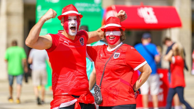 Auftakt zum Gruppen-Finale! Die besten ÖFB-Fan-Bilder