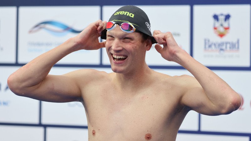 Österreichischer Rekord: Auböck mit EM-Gold über 400m Kraul