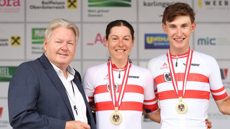 Kiesenhofer und Hajek gewinnen Straßen-Meistertitel