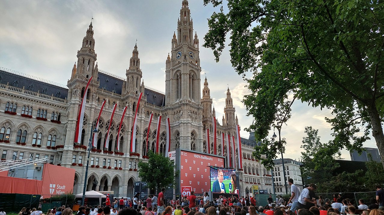 EM 2024: Fanzonen und Public Viewings in Wien