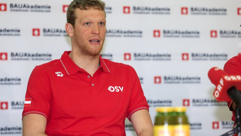 Schwimmer Auböck: "Einziger Test, bei dem es klappen muss"