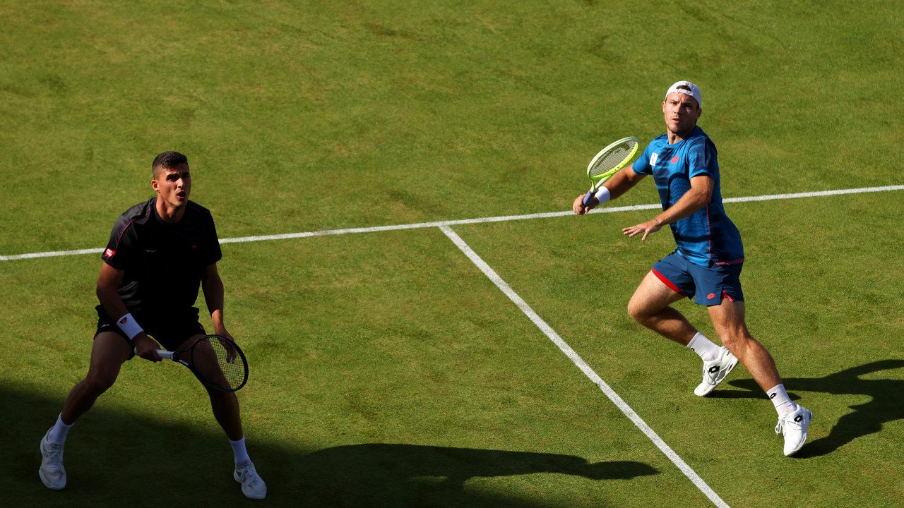 Als Lucky Loser: Erler/Miedler scheitern in London